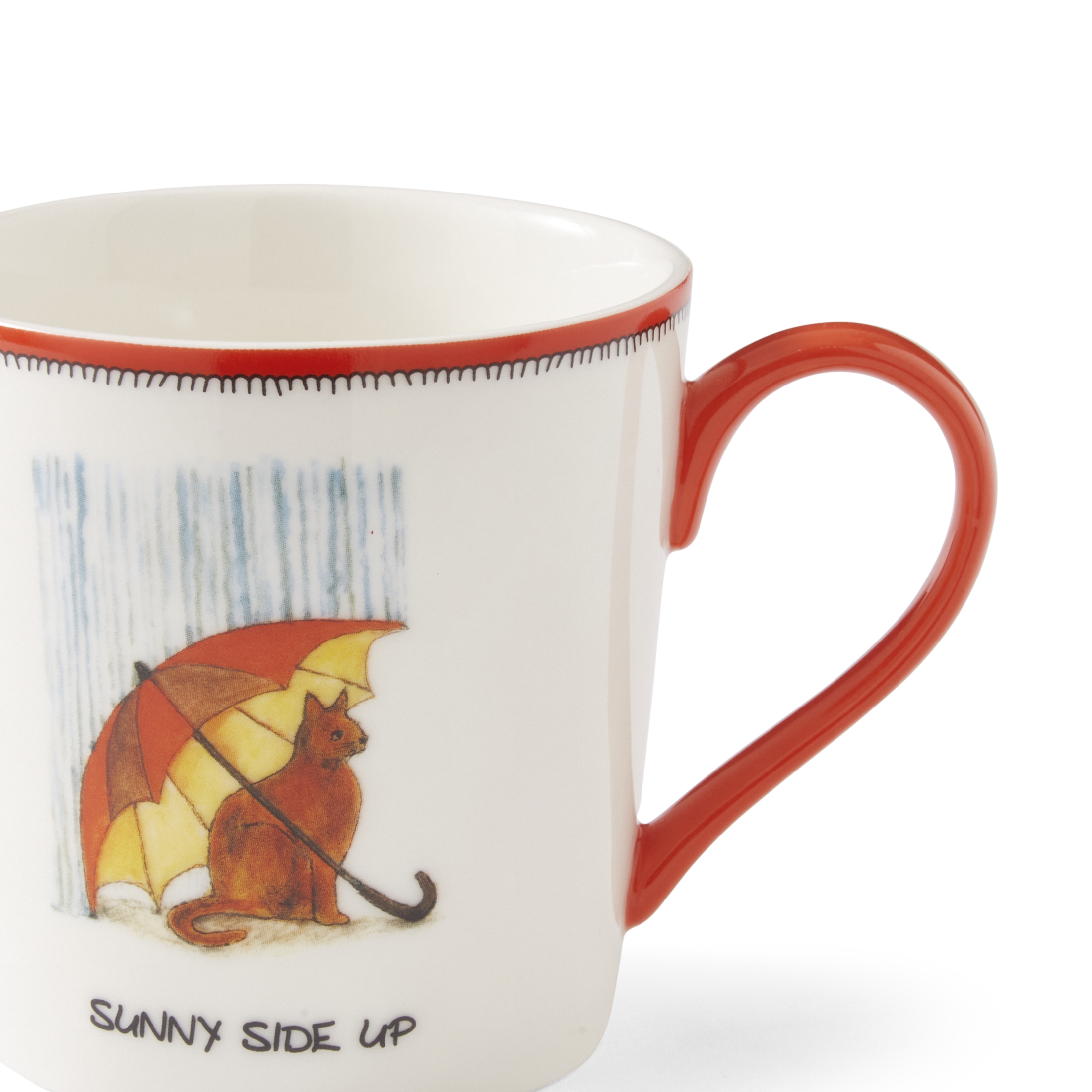 Kit Kemp Doodles Sunny Side Up Mug image number null